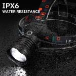 Super Bright Rechargeable Headlamp 99000 Lumens - 2 Pack