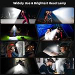 Bright Headlamp with 7 Modes and Long Battery Life