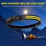 Beccason Rechargeable LED Headlamp Set - Bright & Versatile