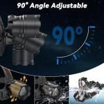 3-Pack Rechargeable Super Bright LED Headlamps