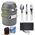 Azragon Lightweight Stainless Steel Camping Utensils Set