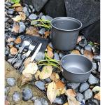 Azragon Lightweight Stainless Steel Camping Utensils Set