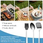 Kyraton 15-Piece Portable Camping Cookware Set