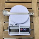 Long Handle Stainless Steel Spork and Spoon Set