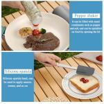 Kyraton 15-Piece Portable Camping Cookware Set