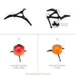 Camping Cookware Set with Folding Spork and Pots