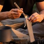 Long Handle Stainless Steel Spork and Spoon Set