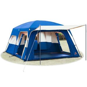 Extra Large Waterproof Cabin Tent for 10-12 People