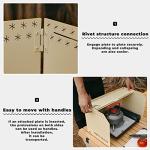 Folding Gas Stove Windshield for Camping and Hiking