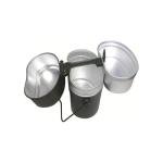German Style Aluminum Mess Kit for Camping