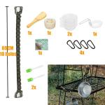 29-Piece Non-Stick Camping Cookware Set