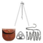 GOLDACE Stainless Steel Campfire Cooking Set