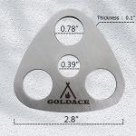 GOLDACE Stainless Steel Campfire Cooking Set