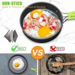 11-Piece Camping Cookware Set for Outdoors