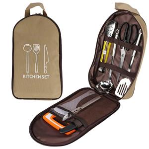 Camping Kitchen Utensil Set – 8 Piece Travel Kit