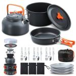 Aomiun 16pc Portable Camping Cookware Set