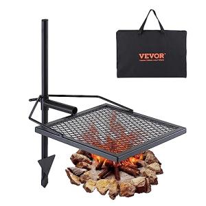 VEVOR Swivel Campfire Grill for Outdoor Cooking