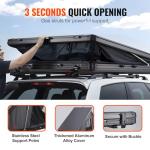VEVOR Hard Shell Rooftop Tent for 2-3 People