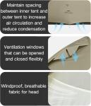 Naturehike Cloud Up Pro Ultralight 2-Person Tent