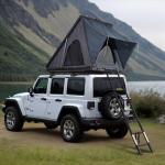 VEVOR Hard Shell Rooftop Tent for 2-3 People