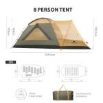 Naturehike Kota 8-Person Family Camping Tent