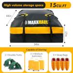 MaxxHaul Universal Waterproof Rooftop Cargo Bag