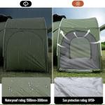 Alpen Outdoor Waterproof Car Hatchback Tent for Camping