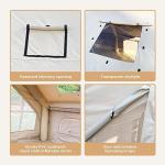 Easy Setup Inflatable Glamping Tent for All Seasons