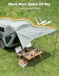 JOYTUTUS SUV Tailgate Tent with Awning Shade