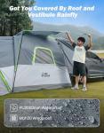 JOYTUTUS SUV Tent with Screen Porch and Awning