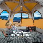 SanHima Waterproof SUV Camping Tent for 6 People