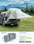 JOYTUTUS SUV Tailgate Tent with Awning Shade