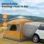 SanHima Waterproof SUV Camping Tent for 6 People
