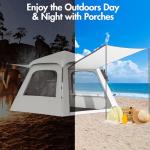 Advwin Instant Up 4-5 Person Camping Tent