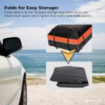 Soft-Shell Waterproof Rooftop Storage Carrier 428L