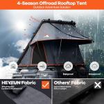 Hard Shell Rooftop Tent for 2-3 People