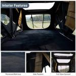 WTRAVEL Large Car Rooftop Tent with Sunroof