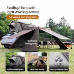 Hard Shell Rooftop Tent with Annex Room