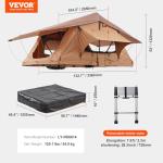 VEVOR Hard Shell Rooftop Tent for Camping