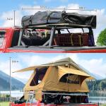TopAutoGear Rooftop Tent for SUV & Truck Camping