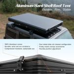 Joyinrute Pop-Up Hard Shell Rooftop Tent for Two
