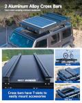 Hard Shell Rooftop Tent with Solar Panel