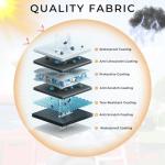 TopAutoGear Rooftop Tent for SUV & Truck Camping