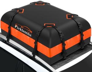 Waterproof Rooftop Cargo Carrier Bag with Straps