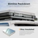 Sanhima Hard Shell Rooftop Tent for Camping