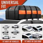 15 Cubic Feet Waterproof Rooftop Cargo Carrier