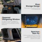 Sanhima Hard Shell Rooftop Tent for Camping