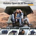 WildFinder Hardshell Rooftop Tent for 2-3 People