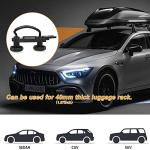 RYANSTAR Roof Box U-Bolt Clamps for Cars