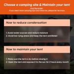 BAMACAR Hard Shell Rooftop Tent for 2-4 People